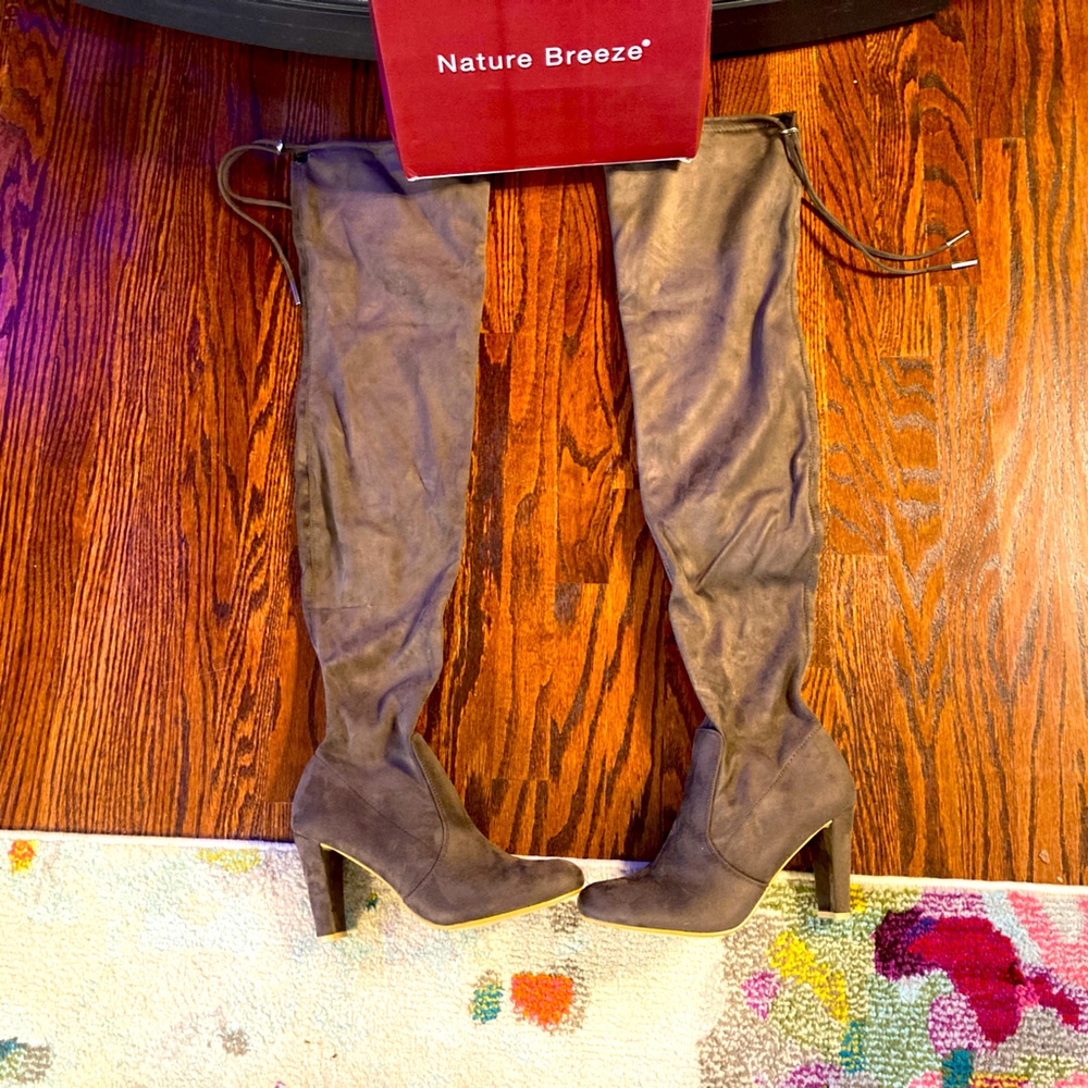 Women’s over the knee boots. Never worn!